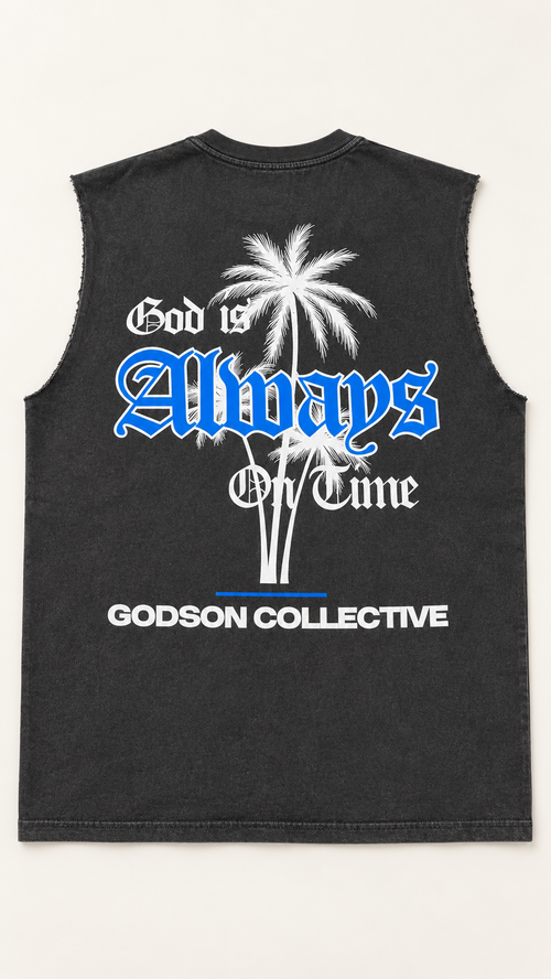 Always on Time tee ( NO SLEEVES)